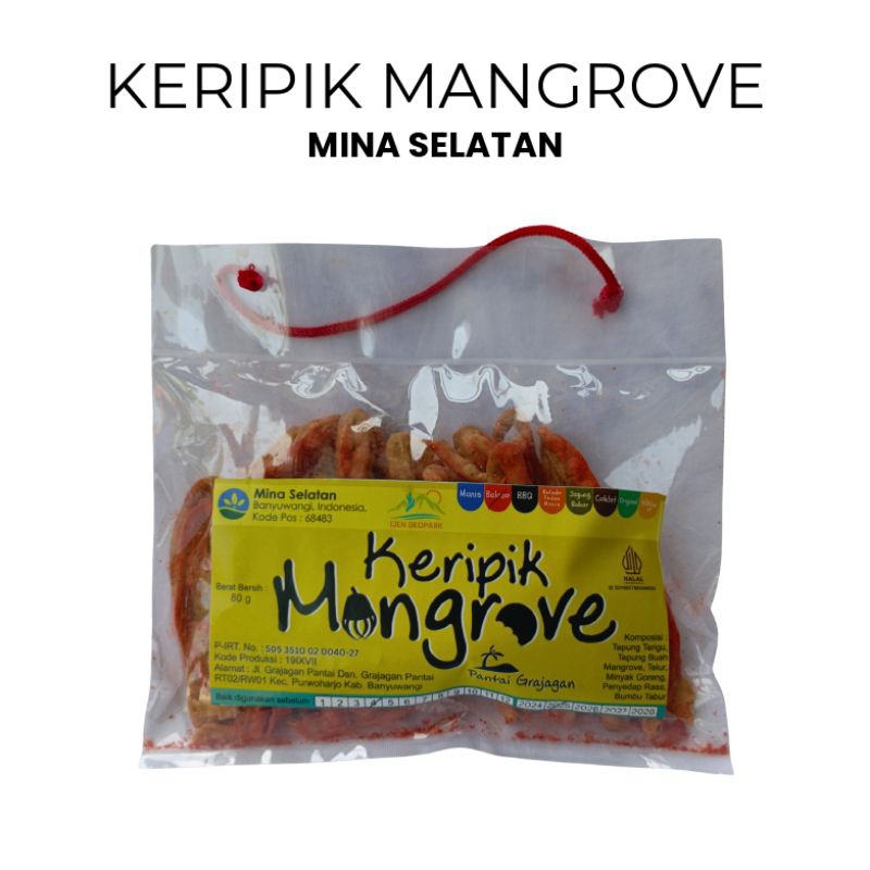 

Keripik Mangrove 80 gr|Mina Selatan