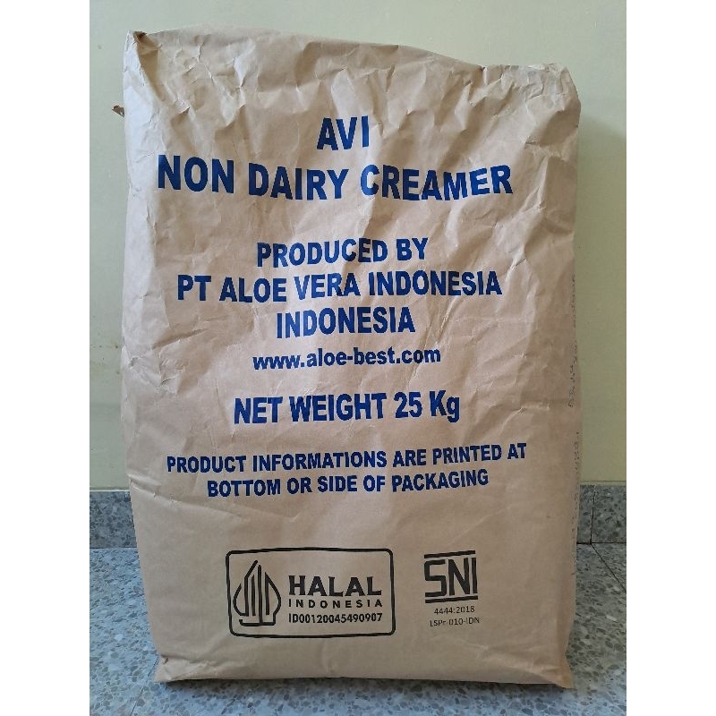 

Creamer Aloe Vera Indonesia (AVI) Ecer 1 kg