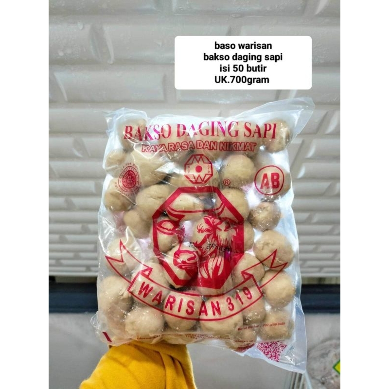 

Baso warisan super gede dan mantul isi 50