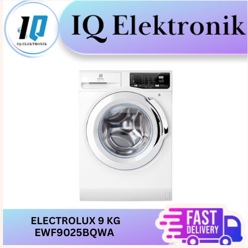 ELECTROLUX EWF9025BQWA MESIN CUCI FRONT LOADING 9 KG INVERTER / EWF9025DQWA