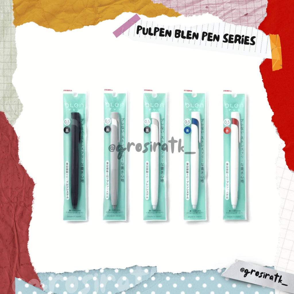 

Zebra Pulpen Blen Pen series