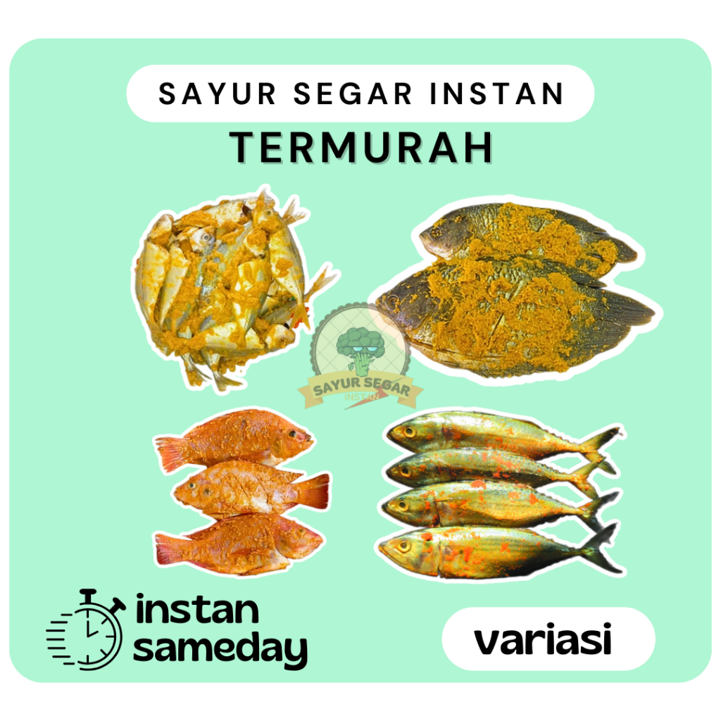 

Ikan Bumbu Kuning Fresh / Bumbu Kuning Gurame,Nila,Lele