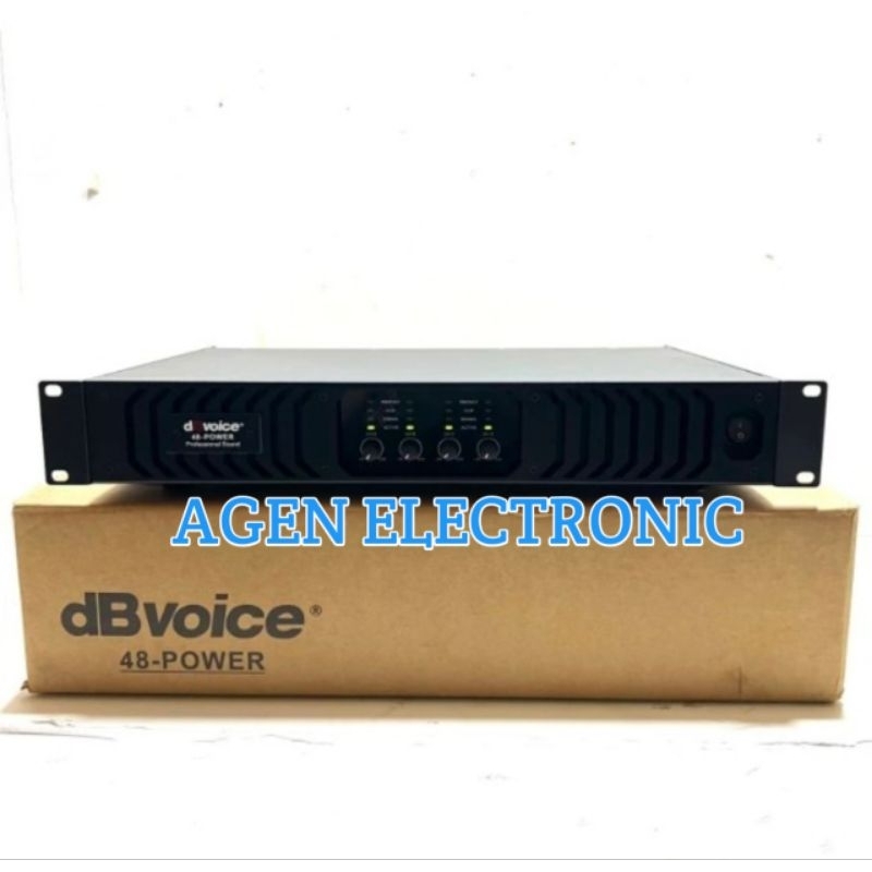 Power dB Voice 48 Power Original Amplifier dbvoice 48 Class D 4 Channel
