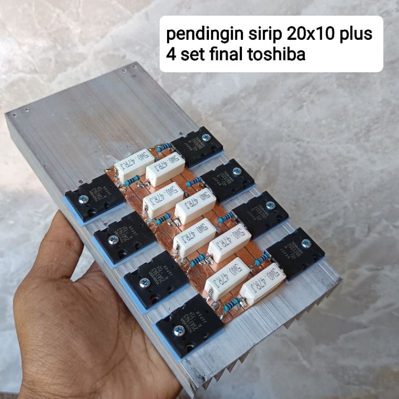 pendingin plus final 4set Toshiba 5200