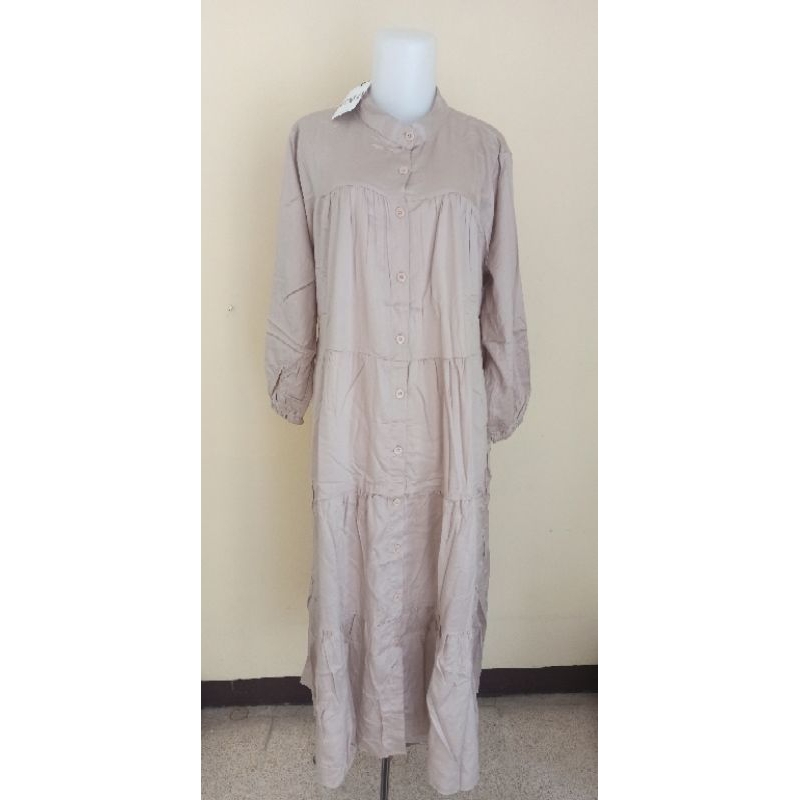 MIDI DRESS TWILL PREMIUM BRAND ZARA