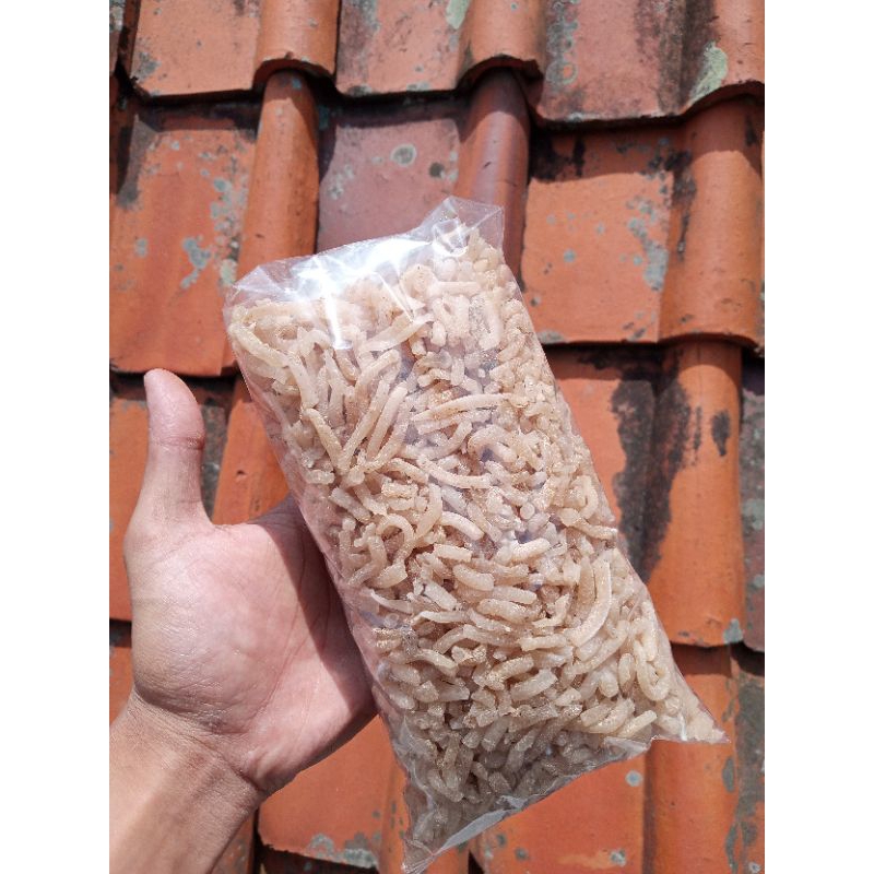 kerupuk babangi bubuk mentah