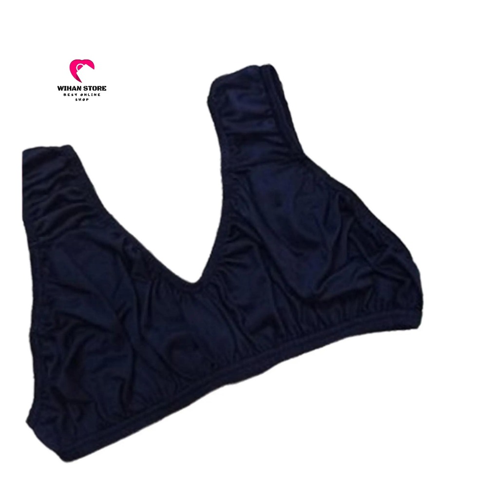 Miniset Dewasa Jumbo XXL Pakaian Dalam Wanita Anti Ribet Bh Tanpa Busa Tanpa Kawat Bh Busui