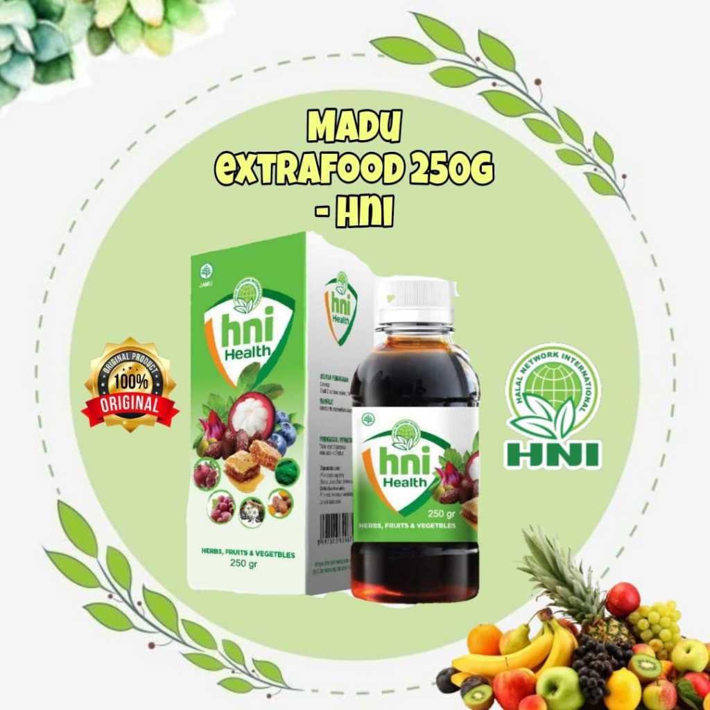 

Madu HNI Extra Food | Madu Buah Sayur Sehat 250g