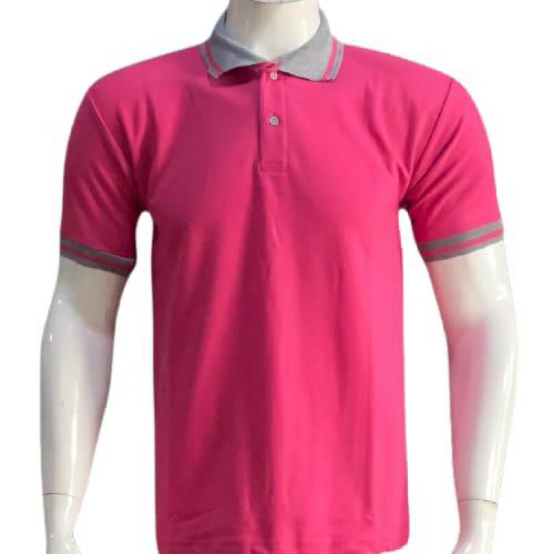KAOS POLO SHIRT/KAOS KERAH PRIA/KERAH POLOS DEWASA/LENGAN PENDEK