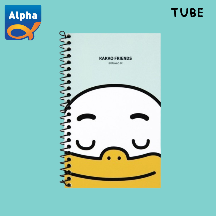 

[Kakao Friends] Memo pad-70*120mm/tube / Memo Pad / Notepad - Tube / [카카오] 수첩/원링/좌철-70*120mm/튜브