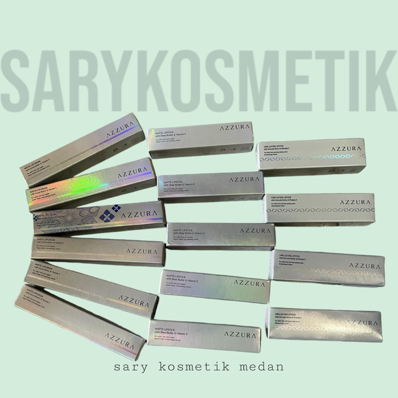 AZZURA MATTE LIPSTIK - AZZURA LONGLASTING LIPSTIK - AZZURA LIPCREAM MATTE