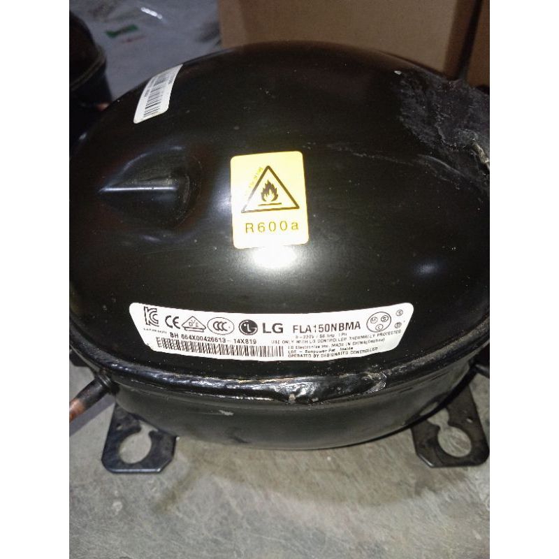 kompresor kulkas LG inverter side by side FLA150NBMA original
