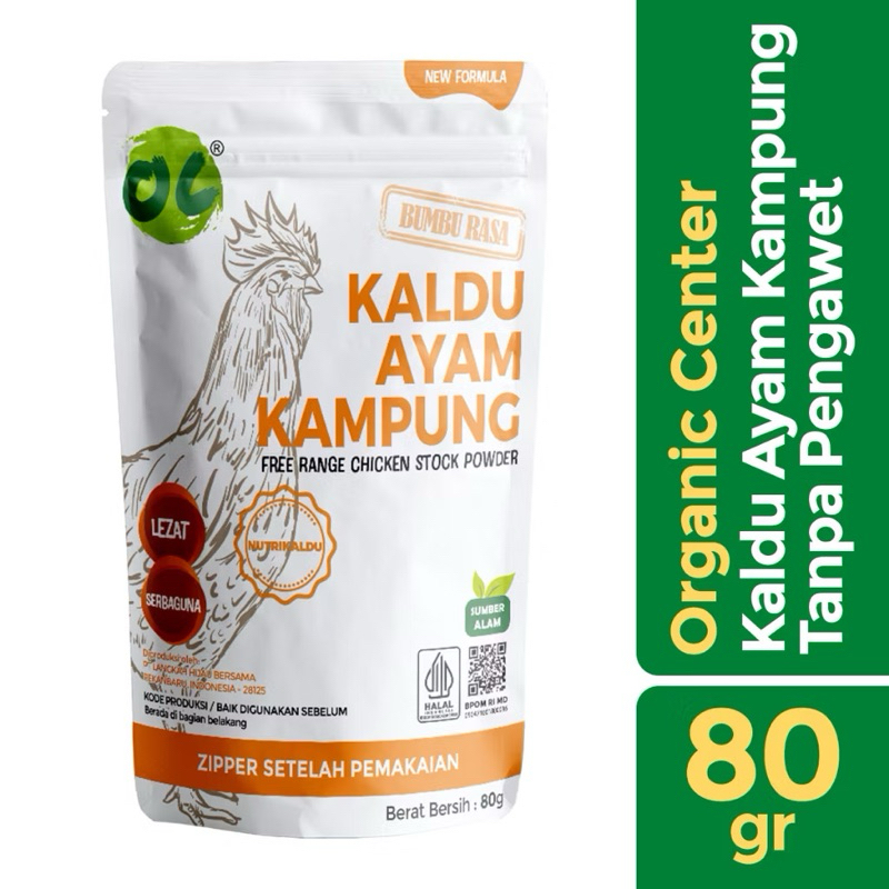 

Organic Center Kaldu Ayam Kampung 80gr