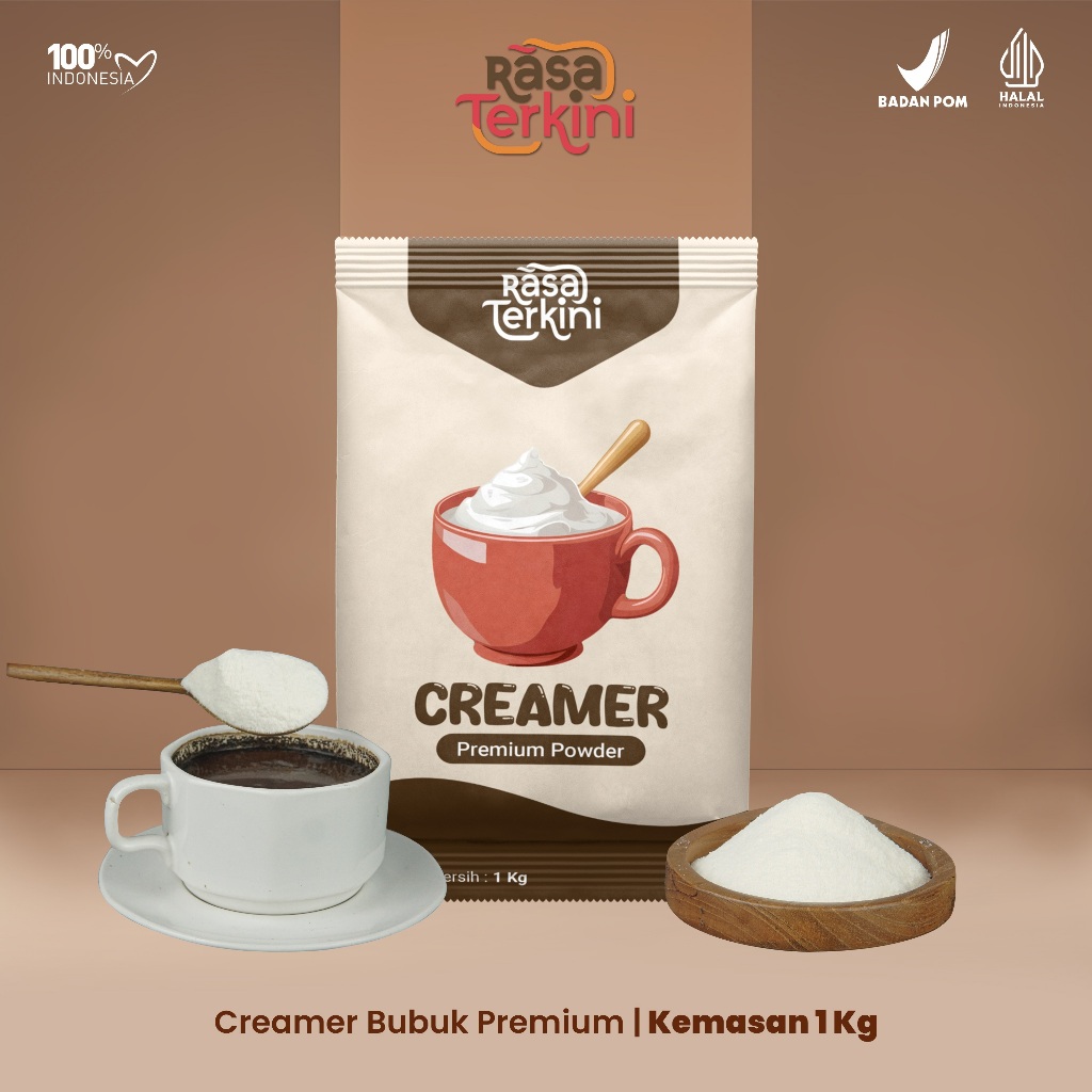 

Bubuk Minuman Creamer - Rasa Terkini Kemasan 1 Kg