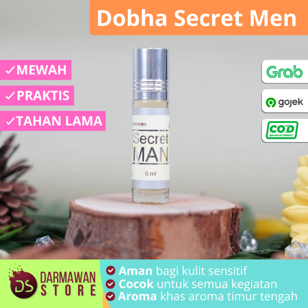 Parfum Dobha Secret Man - Parfum untuk Pria