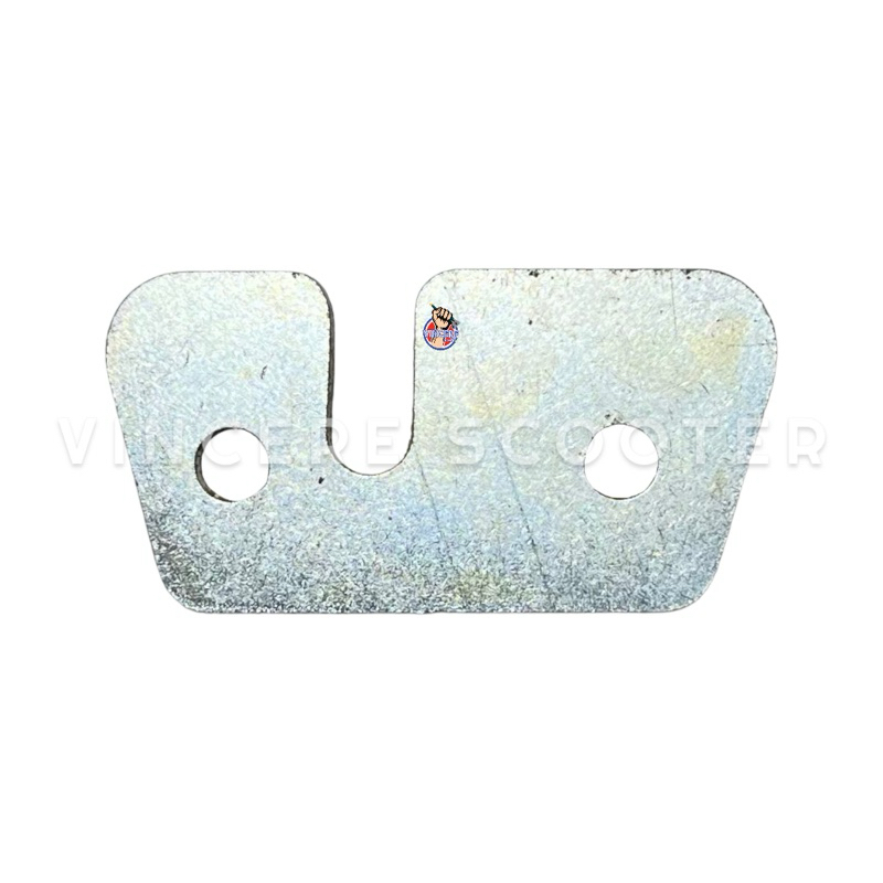 Plat Gigi Palsu Tahanan Kabel Gas Gigi Stang Vespa PTS Special Smallframe