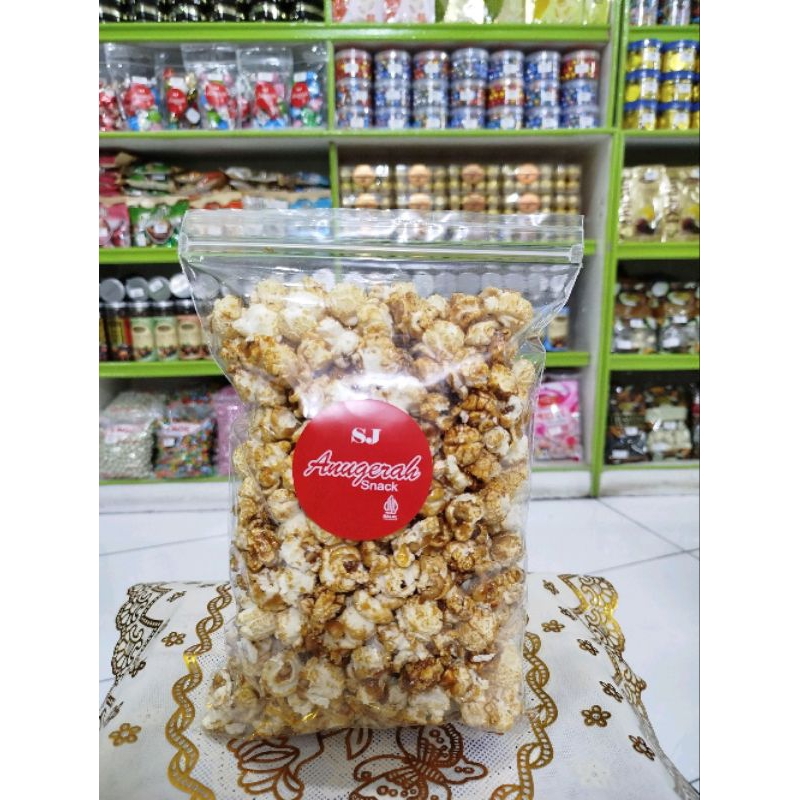 

POPCORN CARAMEL 250 GRAM & 1KG CEMILAN JAGUNG MANIS CARAMEL