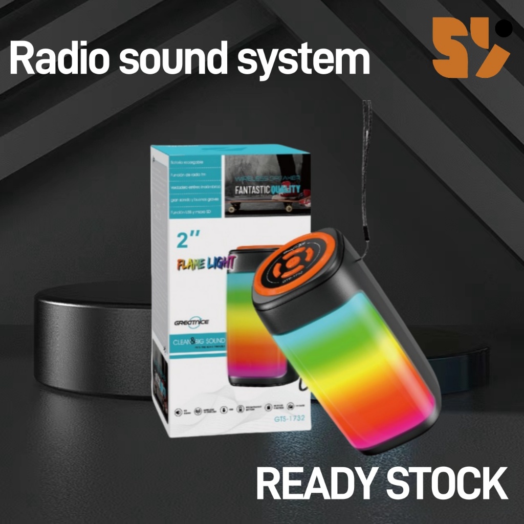 【COD】Speaker Bluetooth GREATNICE JBL Laptop Asli Gaming 5.3 RGB Tahan Air IPX4 1200mAH Portabel Gara