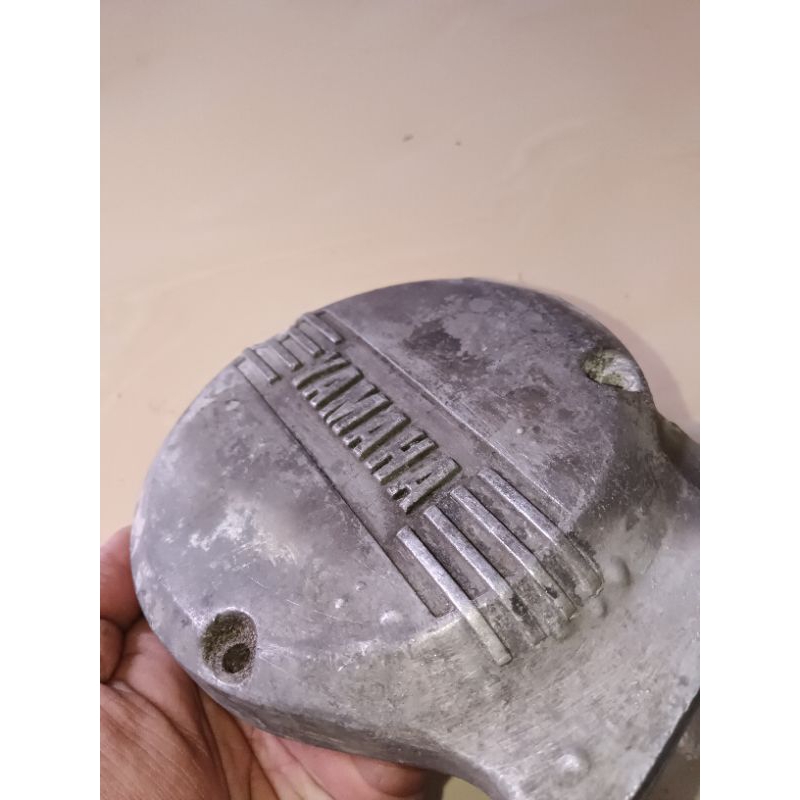 Cover tutup kalter bak kiri Yamaha Rx-king cobra timbul