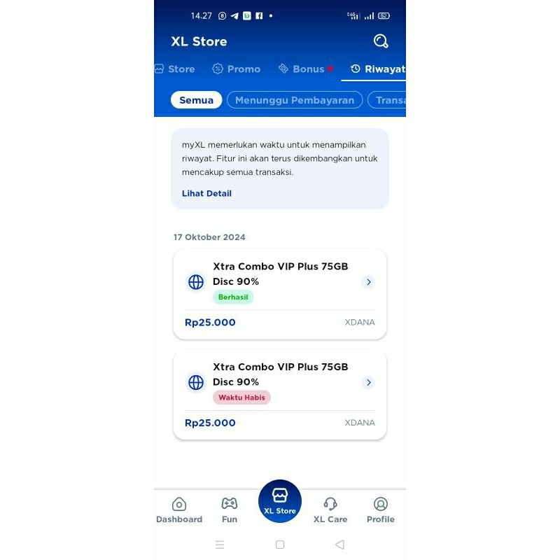 KARTU XL AXIATA DISKON 90%