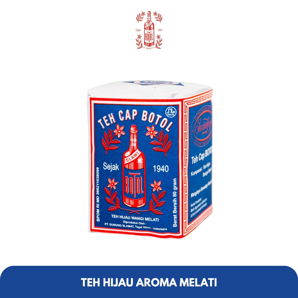 

Teh Cap Botol - Teh Hijau Aroma Melati - 10x40 GR