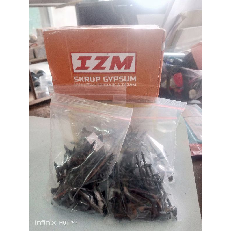 sekrup gypsum 5cm