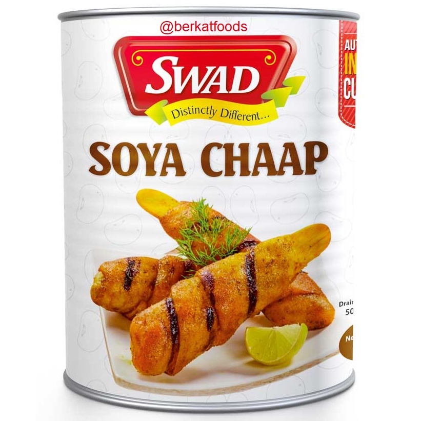 

Soya Chaap Swad India / Authentic Indian Soya Bean Chunks / Vegan Protein