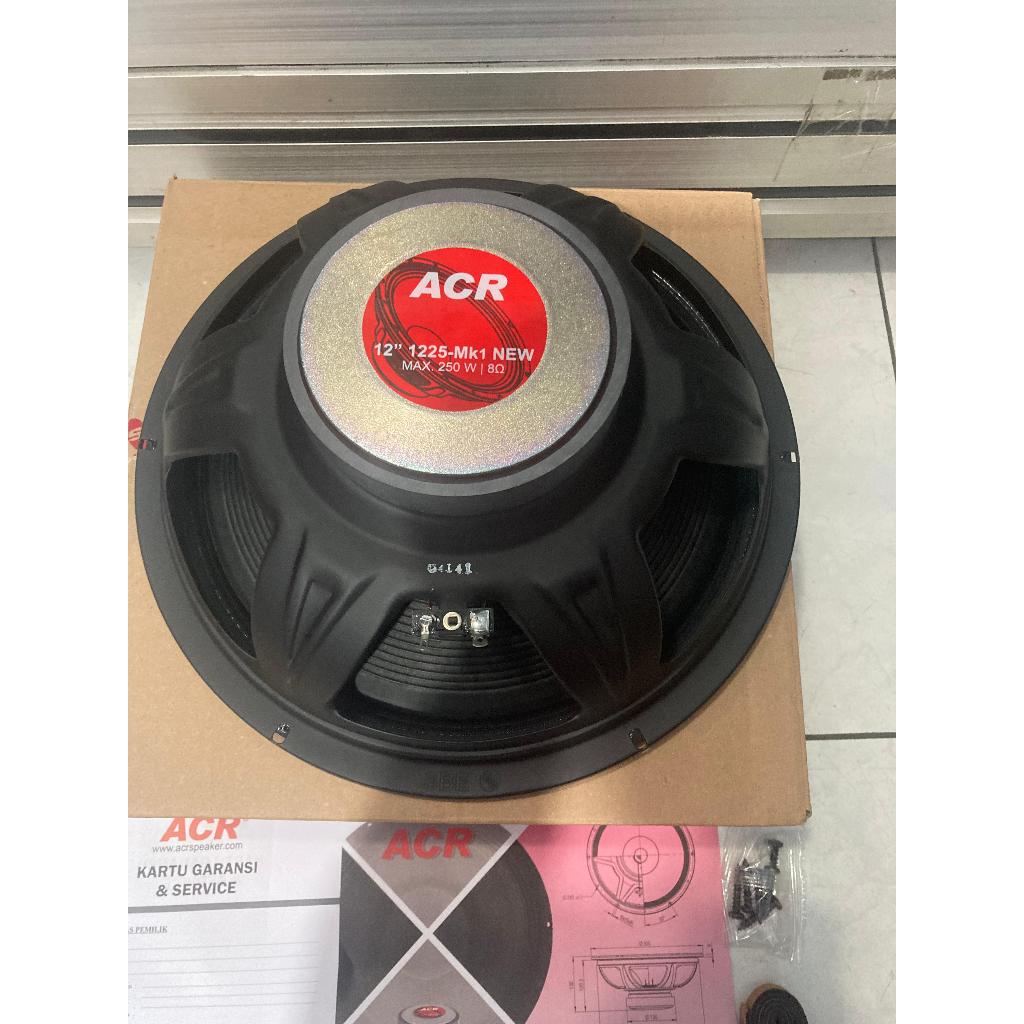 Speaker ACR 1225 12 inch Fullrange Original Speaker 12IN ACR 1225 New 12 in RMS 200 Maxx 400 Watt