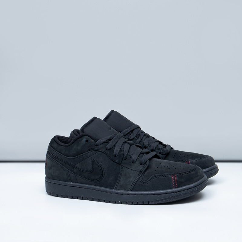 Nike Air Jordan 1 Low Craft Dark Smoke Grey Red