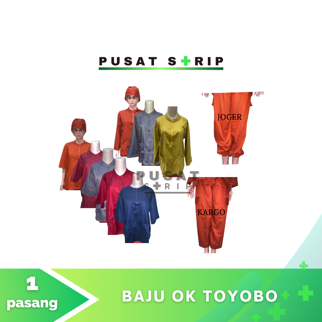 Baju OK Toyobo Kuning  Model Kargo Dan Joger