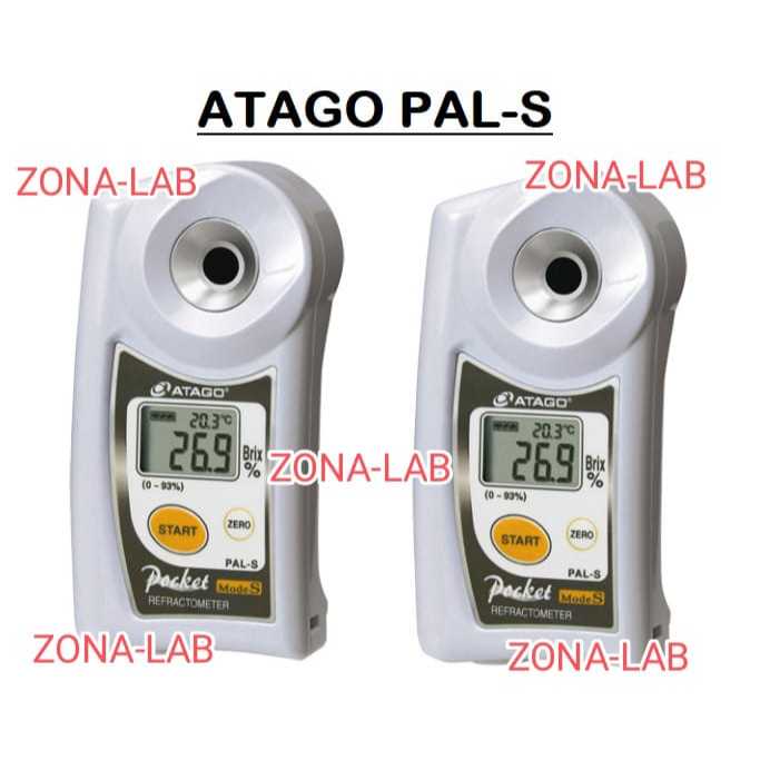 Refractometer PAL-S ATAGO, Refractometer Brix Atago PAL S 0-93%