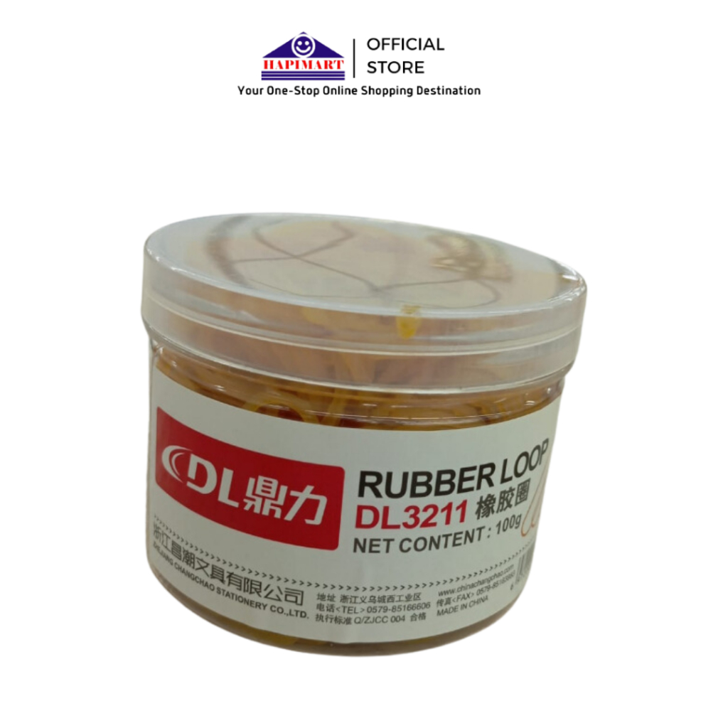 

Karet Gelang Kuning/Karet Gelang Pentil Kualitas Super Tidak Mudah Putus Dengan Jar 50 100 Gram