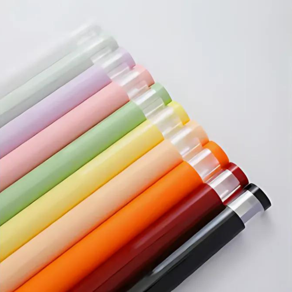 

RB ANEKA - [ 20 Lembar ] Kertas Cellophane Buket Bunga [Transparent Small Line Square] Flower