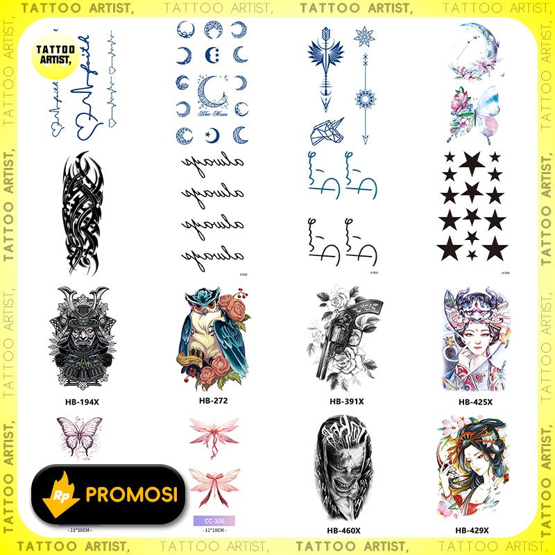 Promosi,tatto temporer,tato temporer,tato full lengan,Tato Warna/Tato Jus,