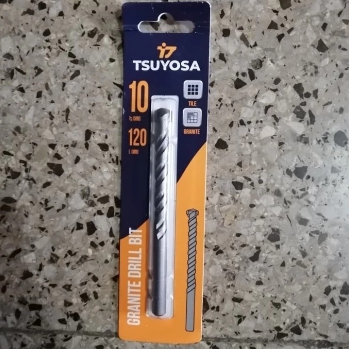 mata bor 10 mm granit beton tsuyosa TSUYOSA Mata Bor Granit 10 mm - Mata Bor Beton Batu Tembok Keram