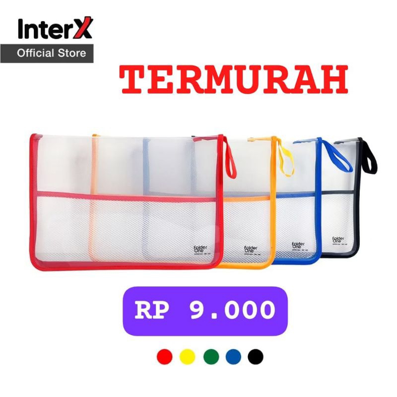 

FOLDERONE TAS ZIPPER FOLIO/ FOLDER ONE ZIPPER BAG L+M