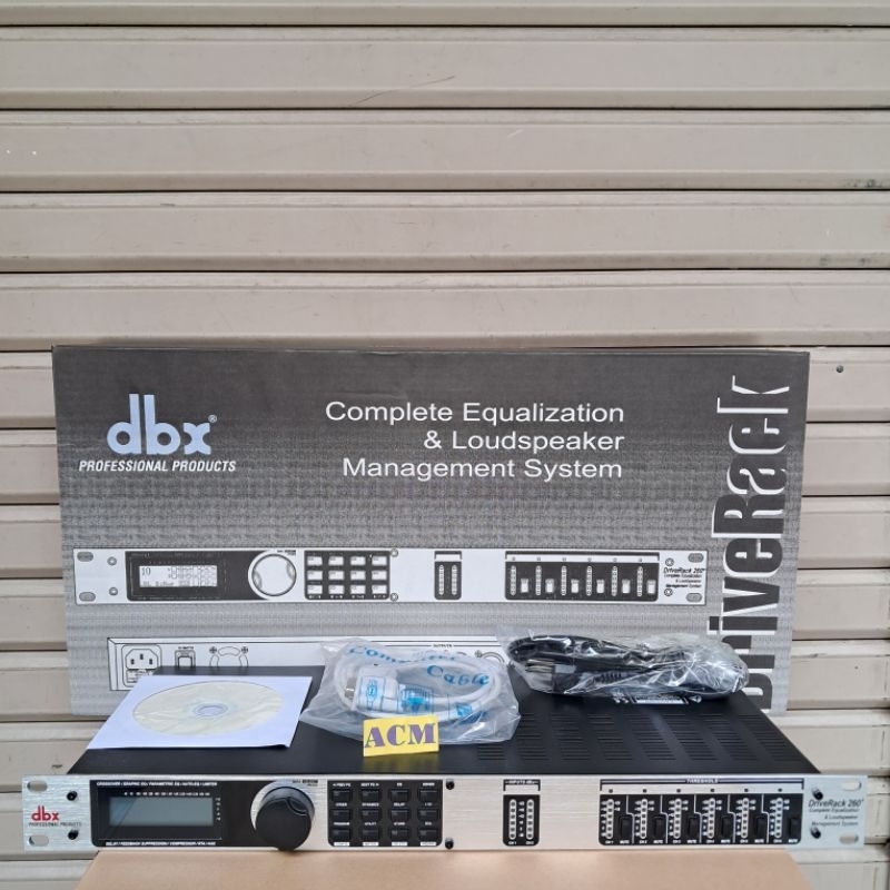 DLMS DBX 260+ SPEAKER MANAGEMENT DBX 260 PLUS 3 INPUT 6 OUTPUT