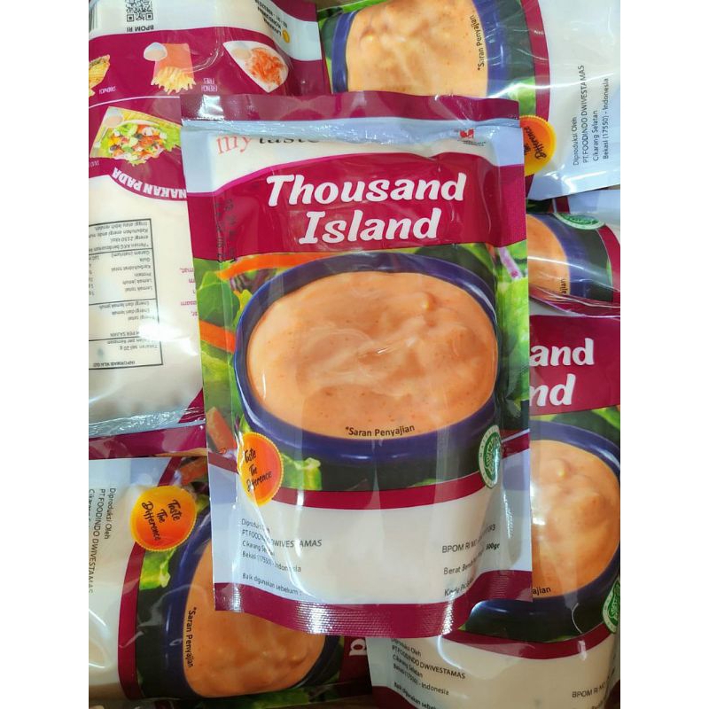 

MY Taste MyTaste Thousand Island 500 gr Saus Salad Halal BPOM