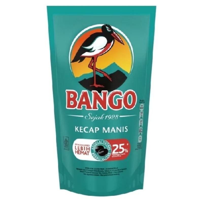 

Promo Murah Bango Kecap Manis Refill 1000gr / 735ml