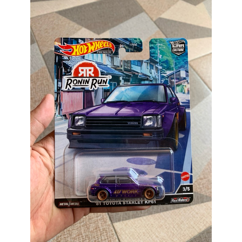 hotwheels premium Toyota starlet