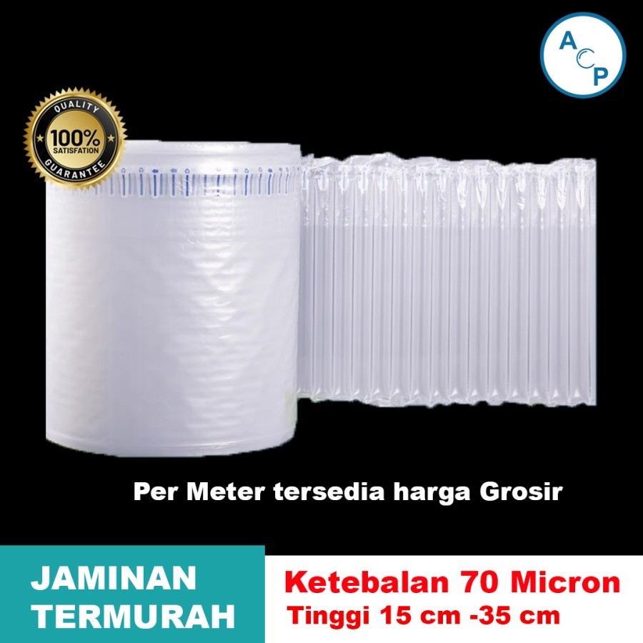 

METERAN - Air Column Bubble Wrap Cushion Inflatable Bag - by Meter / Roll