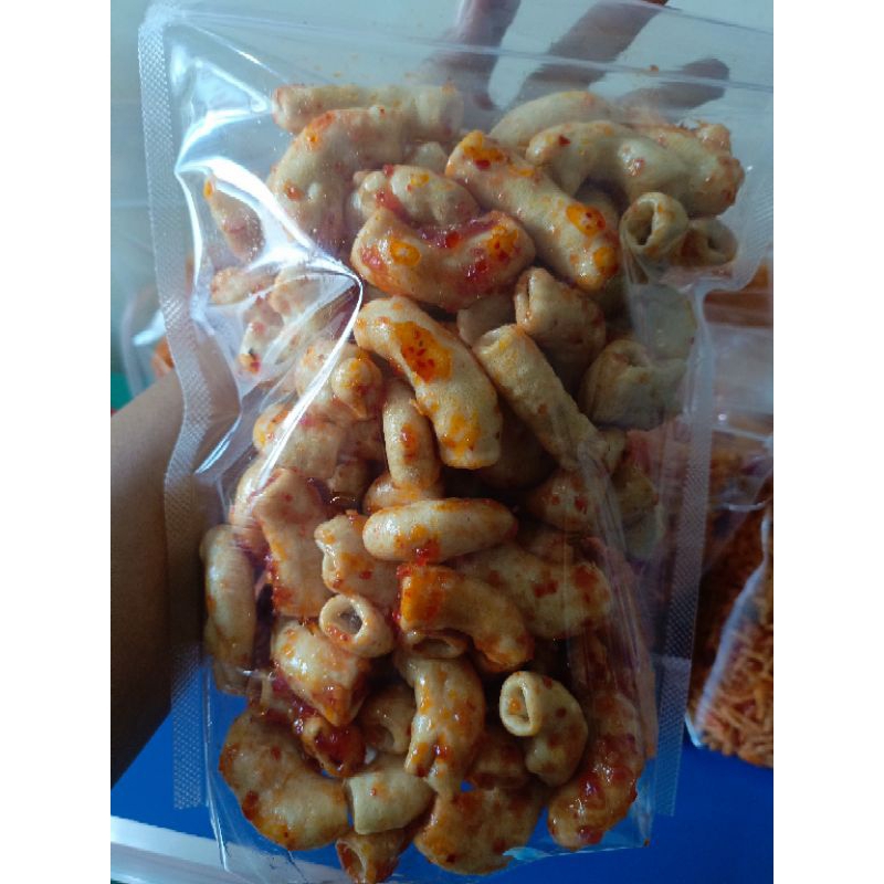 

makaroni bumbu rujak 200gr kriuk pedes manis