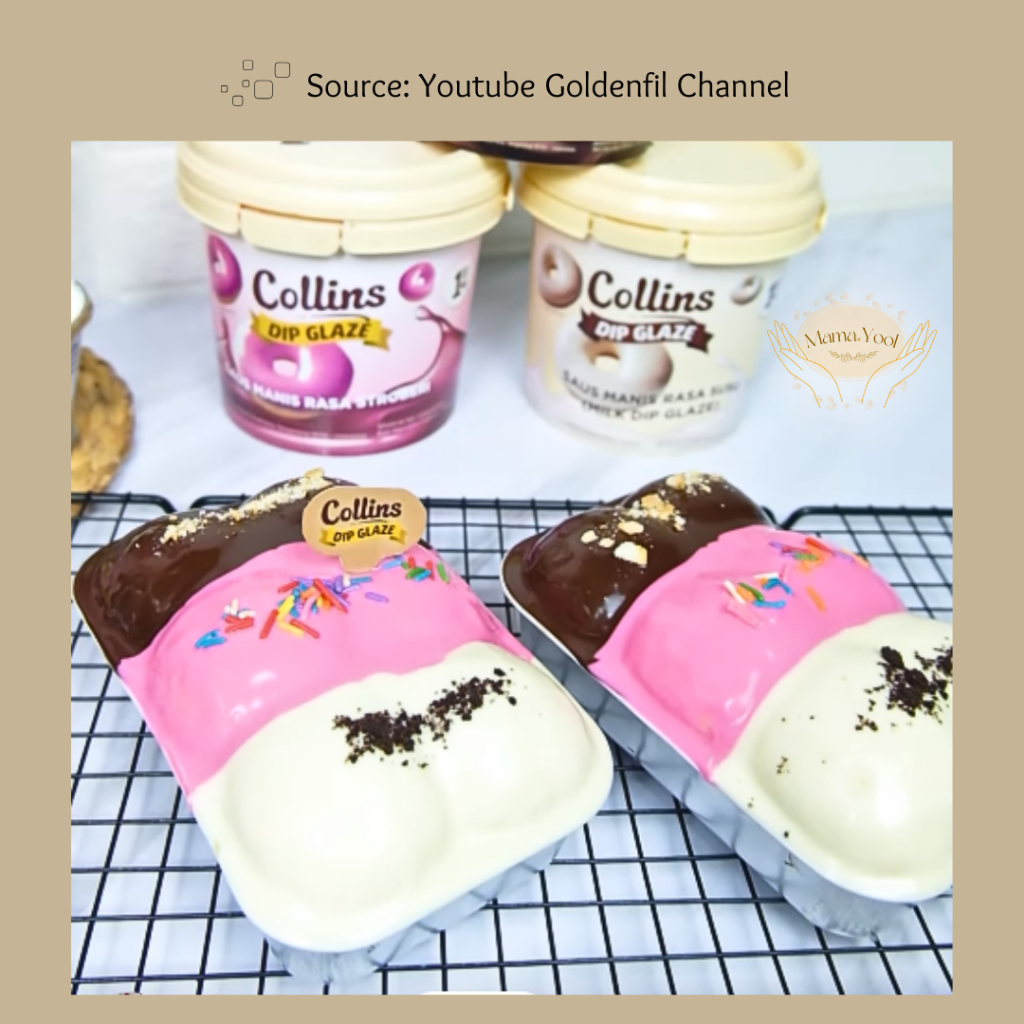 

RB MAMA.YOOL - Collins Tiramisu Dip Glaze 1 kg FREE PACKING / Topping Collins Selai Rasa Tiramisu