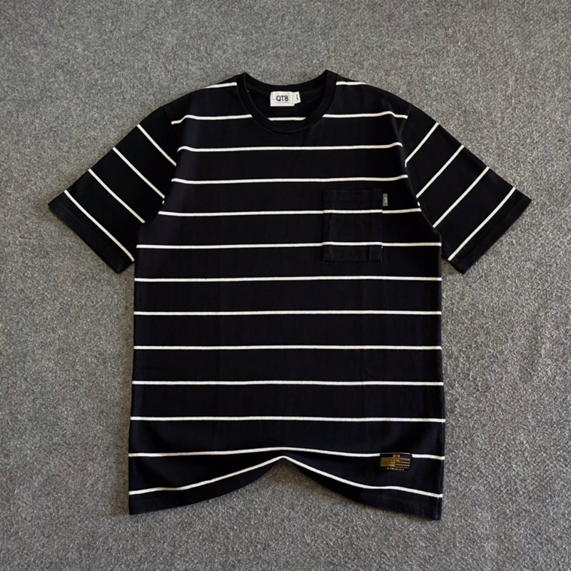 Tshirt QT8 Garments Stripe Pocket