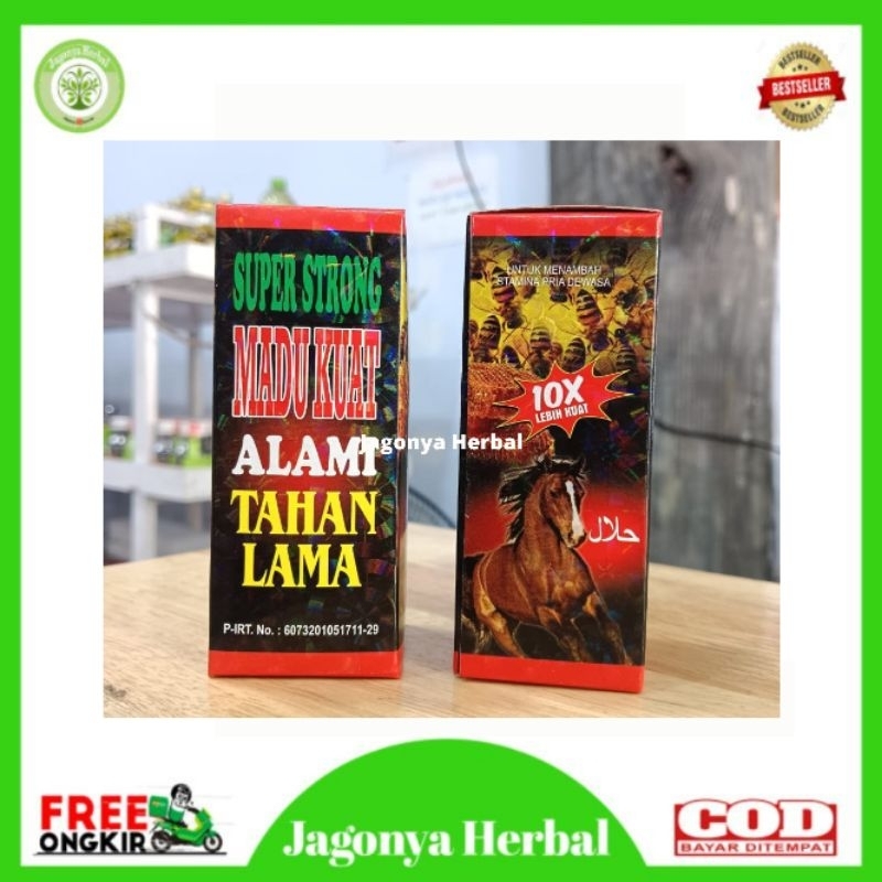 

SUPER STRONG ORIGINAL 60 ML - MADU KUAT ALAMI TAHAN LAMA, PENAMBAH STAMINA