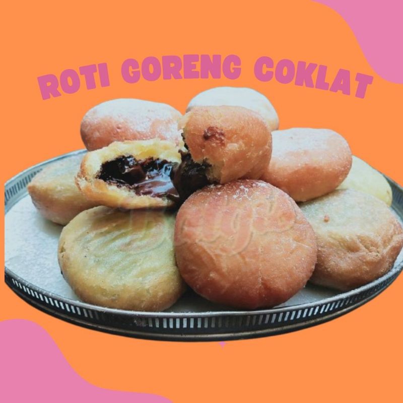 

Balgis Roti Goreng isi Coklat isi 10 Pcs