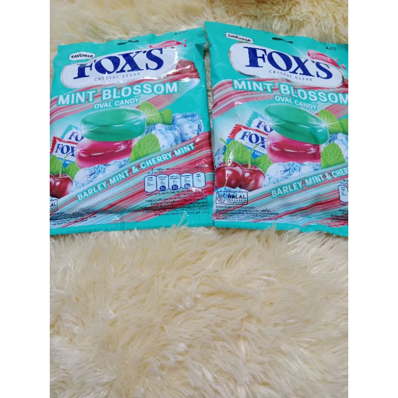 

permen FOX'S Mint Blossom 125g 2bungkus