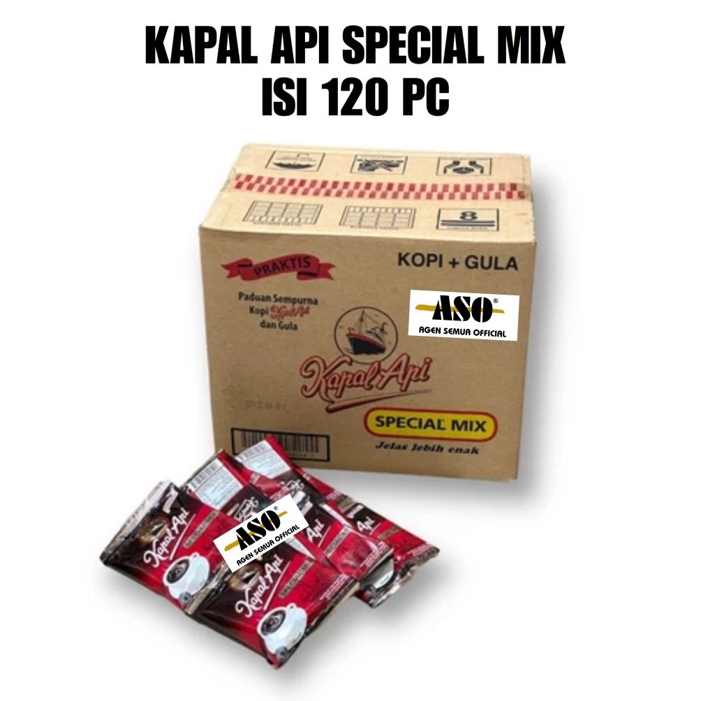 

Promotion KOPI KAPAL API SPECIAL MIX 25 gr KOPI DUS 12 pc