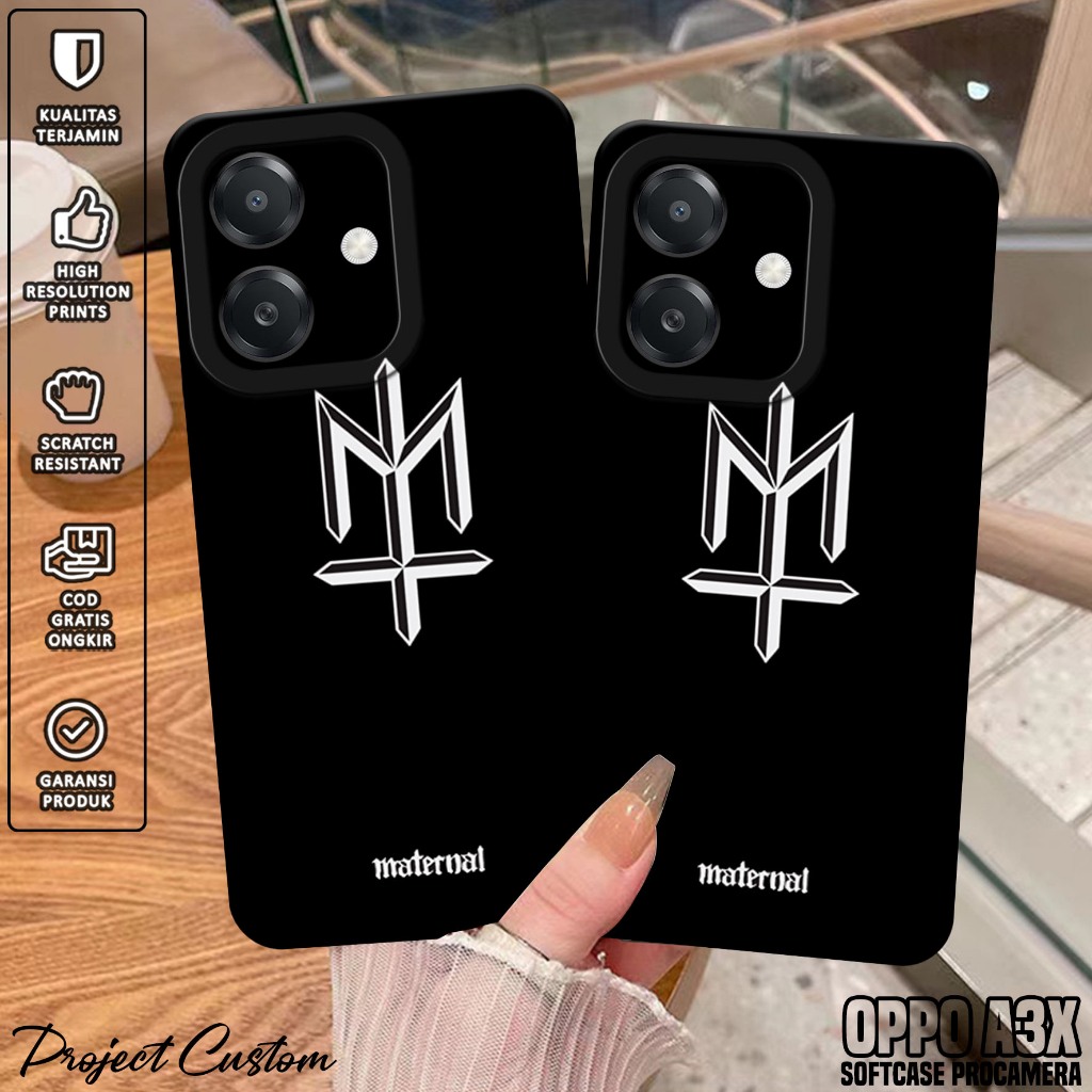 Case OPPO A3X - Casing Hp OPPO A3X New ( MTRNL ) - Silikon Hp OPPO A3X - Softcase Hp OPPO A3X - Cass