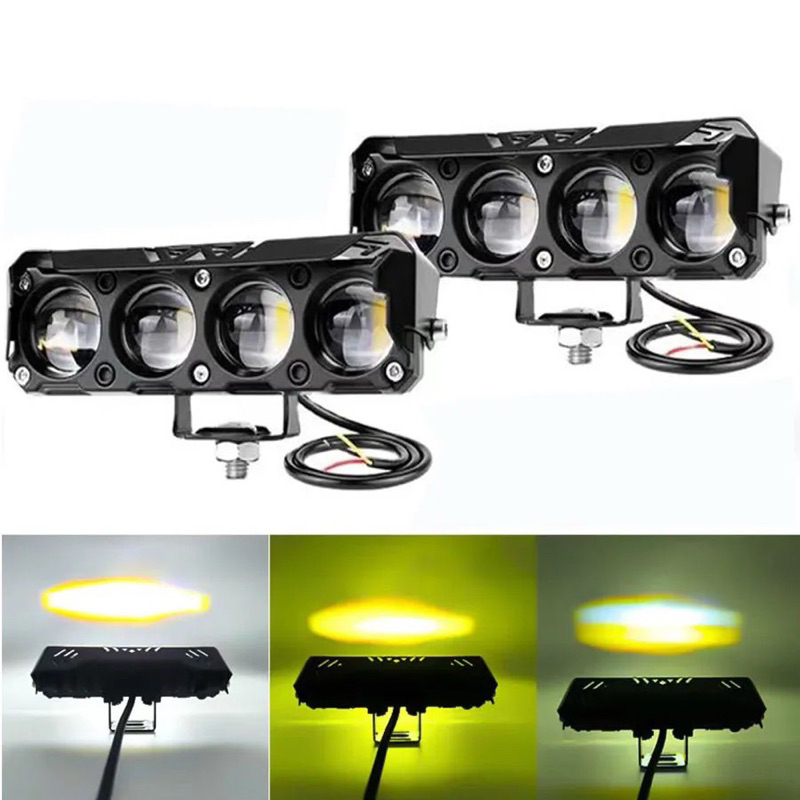 Lampu Laser LED / Lampu Tembak Motor Mobil / Lampu Tembak Lampu Sorot 5 Mata SQL Lampu Tembak LED